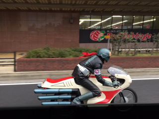 Illustration for article titled Forget Batman, a Japanese Superhero Is Patrolling the Streets